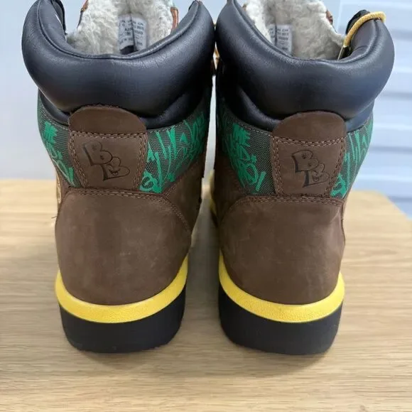 Timberland Boots Showtime Edition Desus & Mero New York Rare Men's Size 12 - Picture 4 of 6